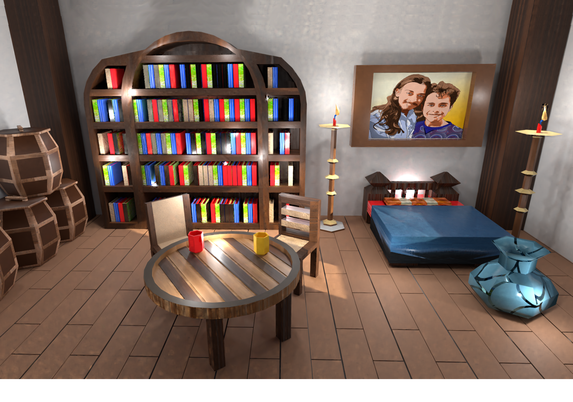 Vue d'ensemble de la chambre