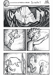 La tache ! (Version Plomb, planche 1 de 2)