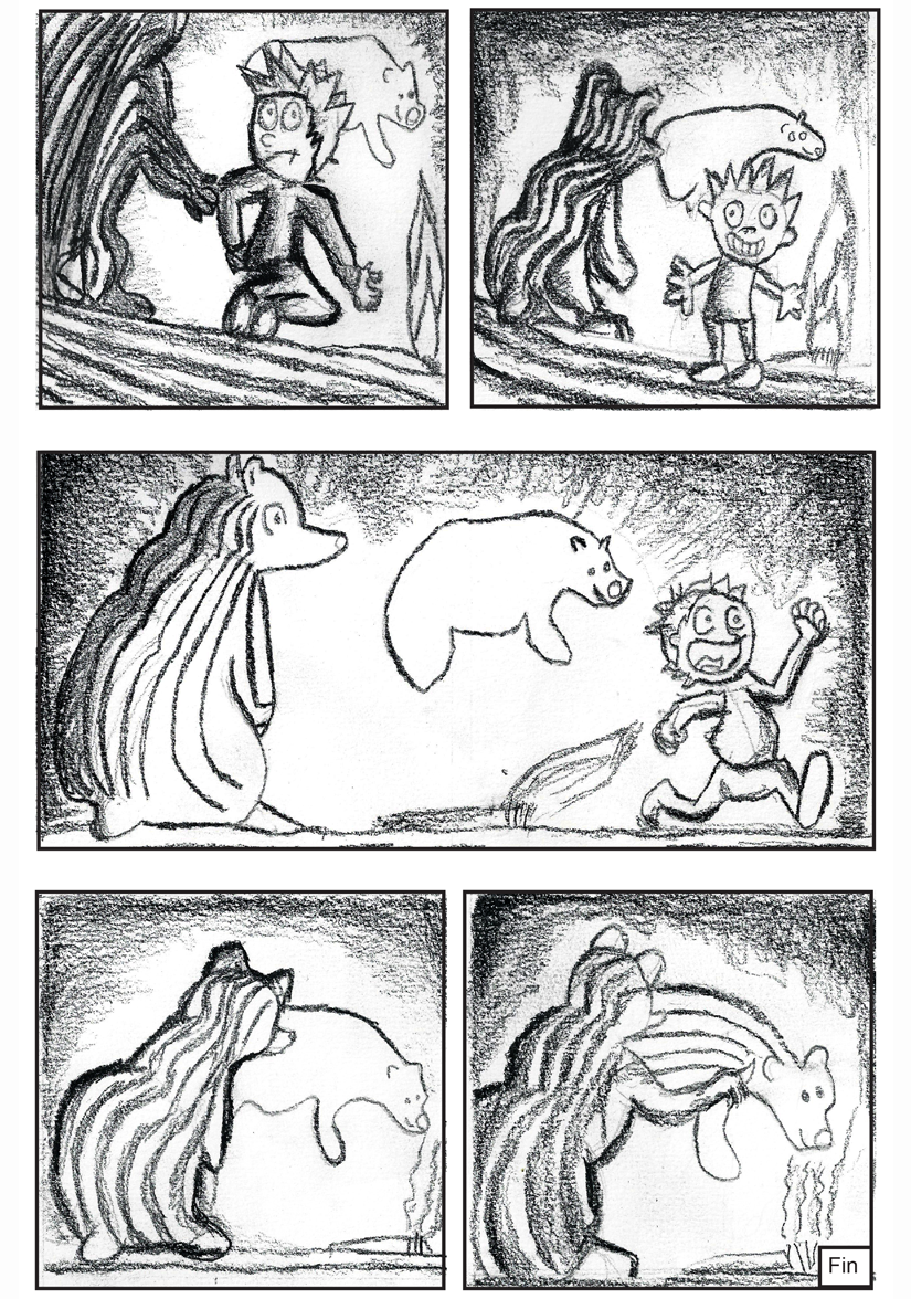 La tache ! (Version Plomb, planche 2 de 2)