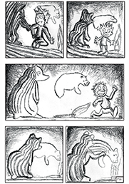 La tache ! (Version Plomb, planche 2 de 2)