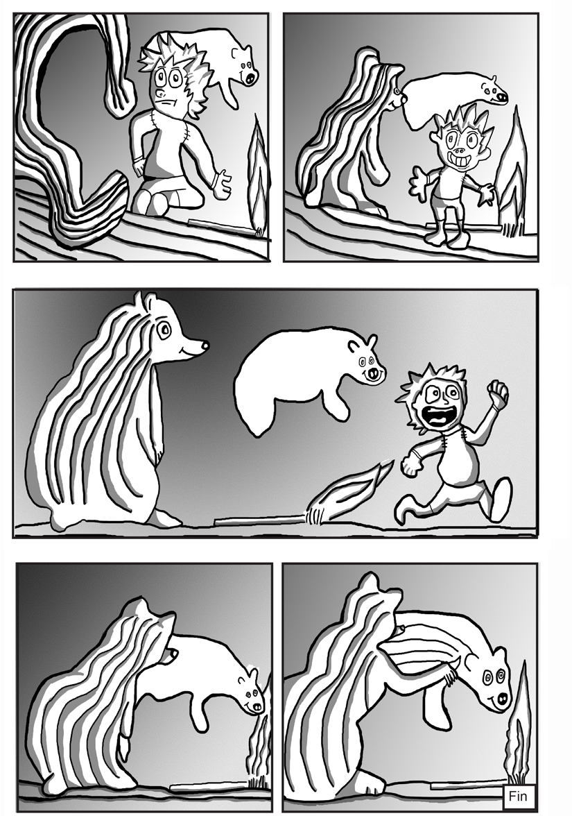 La tache ! (Version Photoshop, planche 2 de 2)