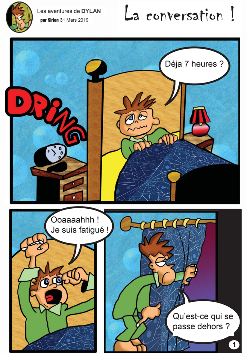 La conversation (planche 2 de 8)