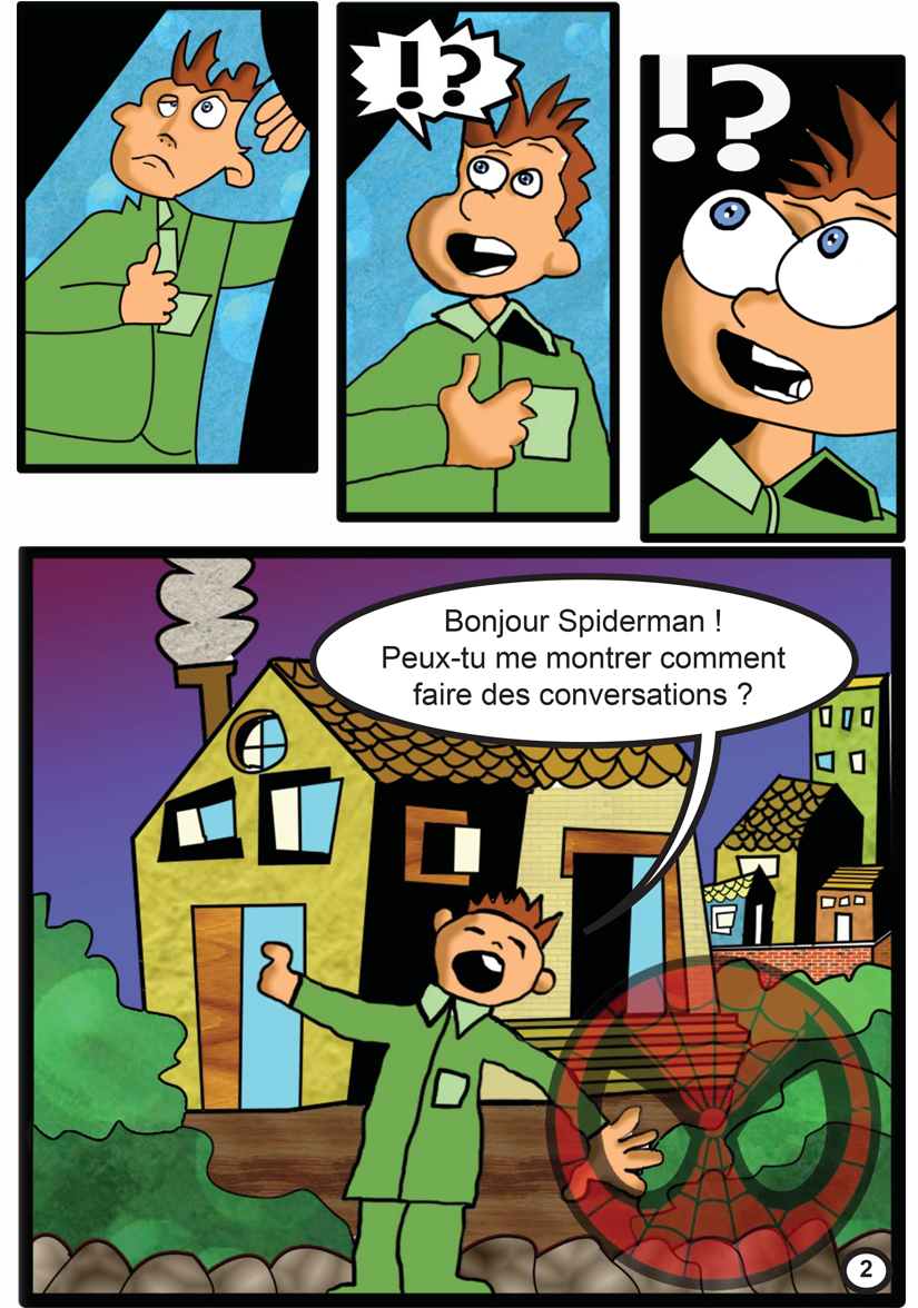 La conversation (planche 3 de 8)