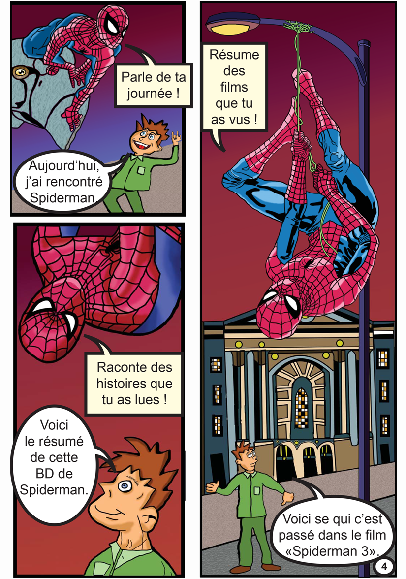 La conversation (planche 5 de 8)