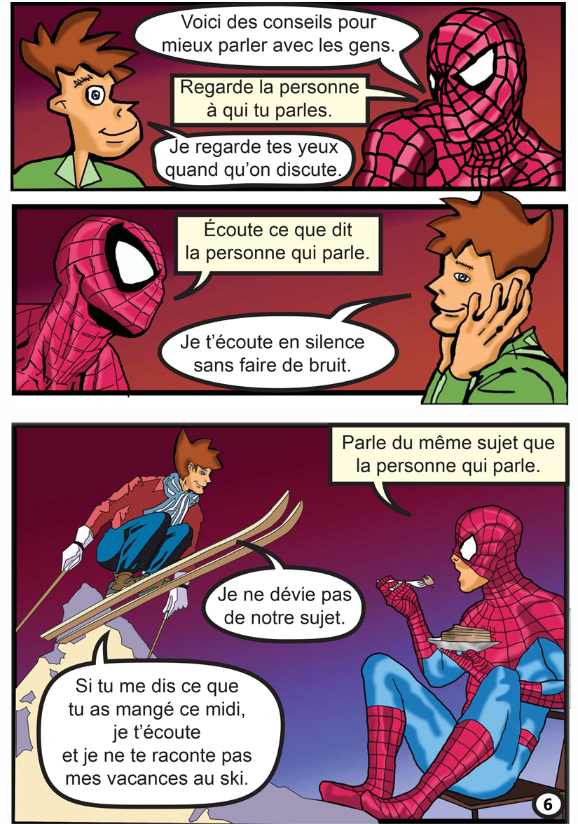 La conversation (planche 7 de 8)