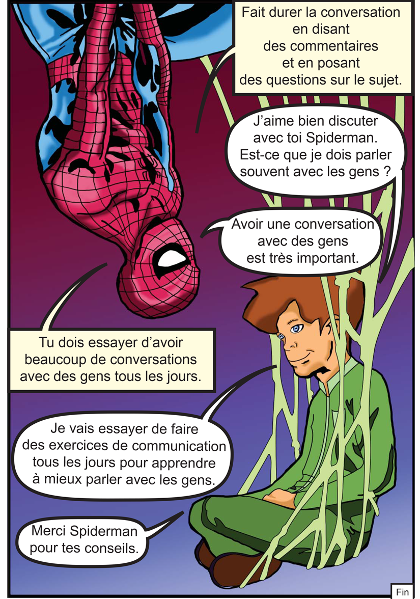 La conversation (planche 8 de 8)