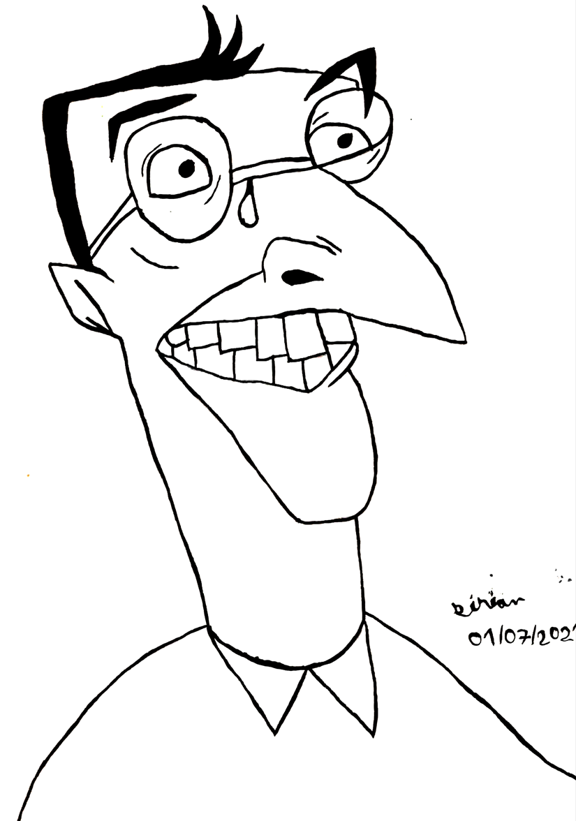 Homme à lunette N° 1