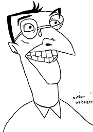 Homme à lunette N° 1