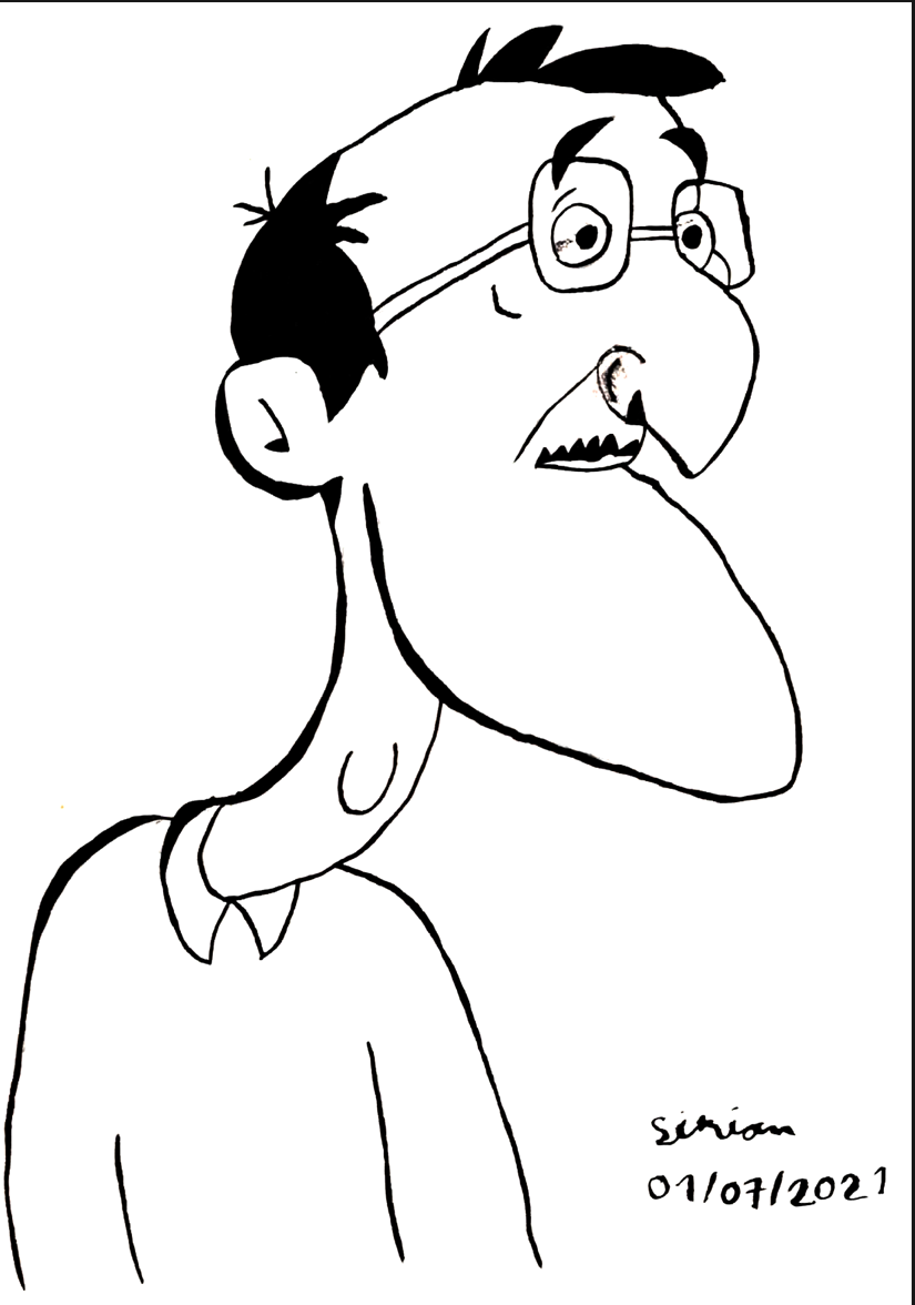 Homme à lunette N° 2