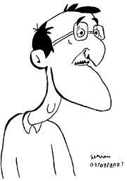 Homme à lunette N° 2