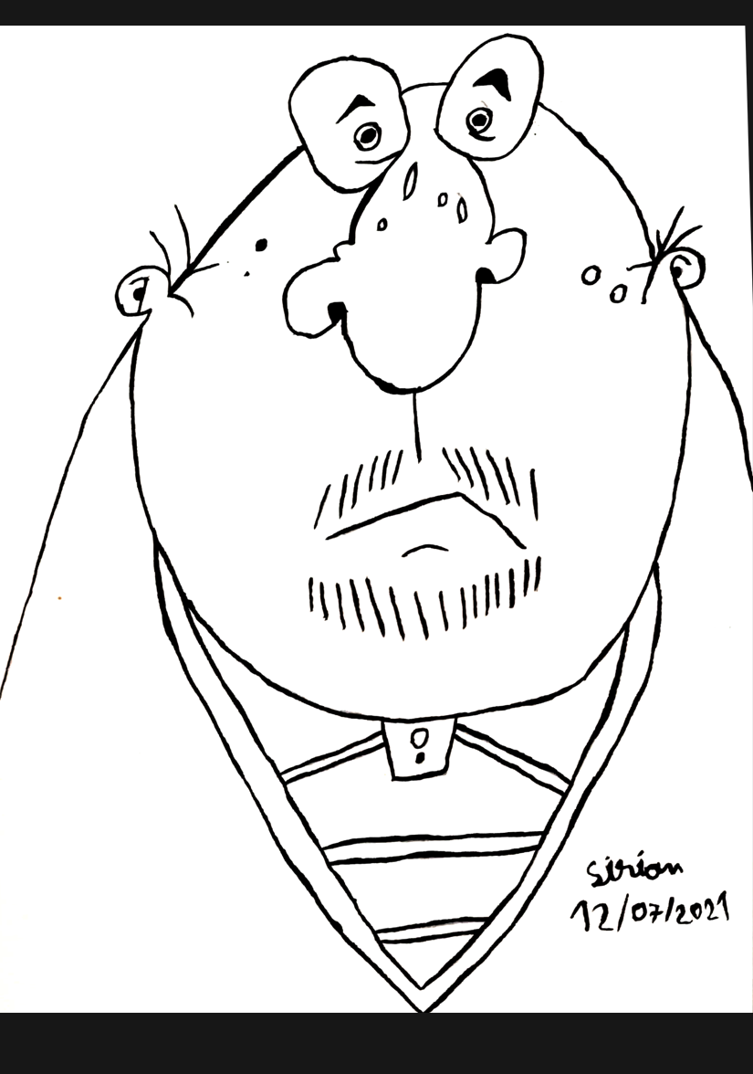 Homme à le barbichette N°1