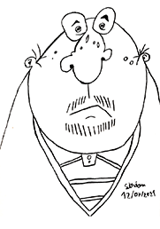 Homme à le barbichette N°1