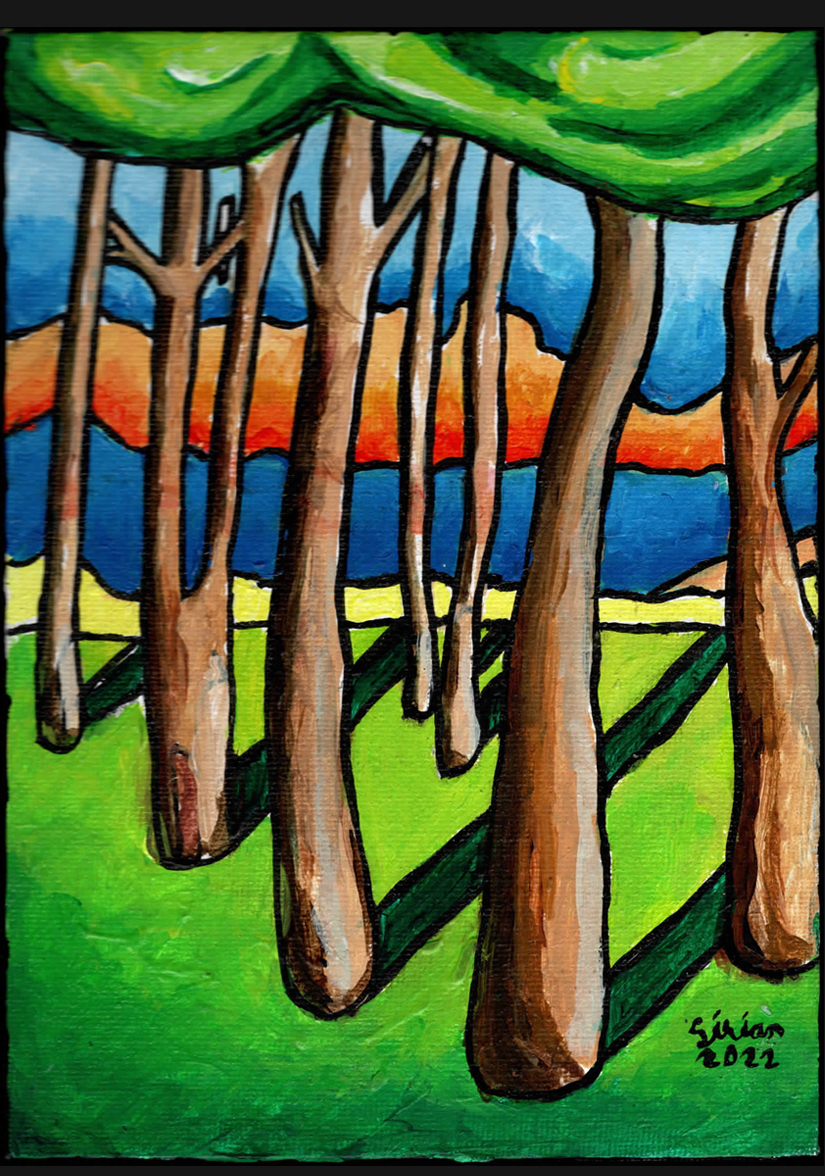 Forêt enchantée N°1