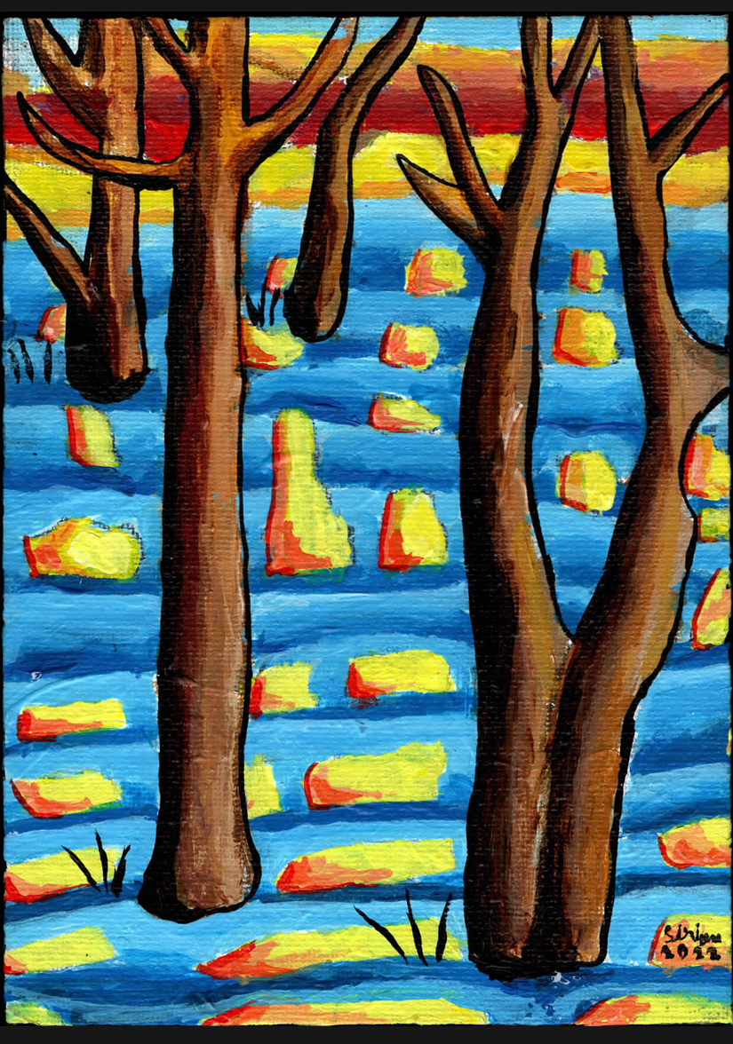 Paysage d'hiver N°3