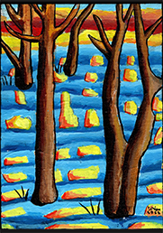 Paysage d'hiver N°3