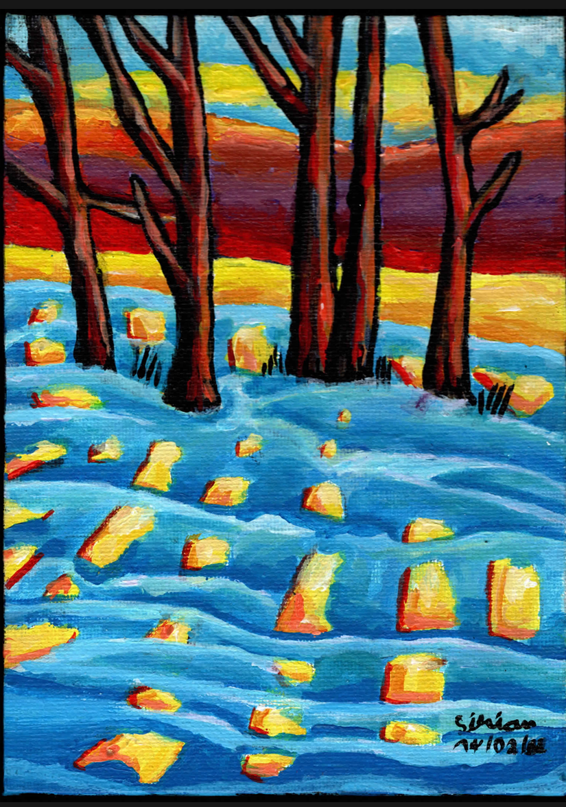 Paysage d'hiver N°2