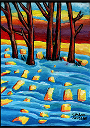 Paysage d'hiver N°2