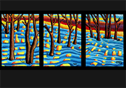 Paysages d'hiver : Tryptique