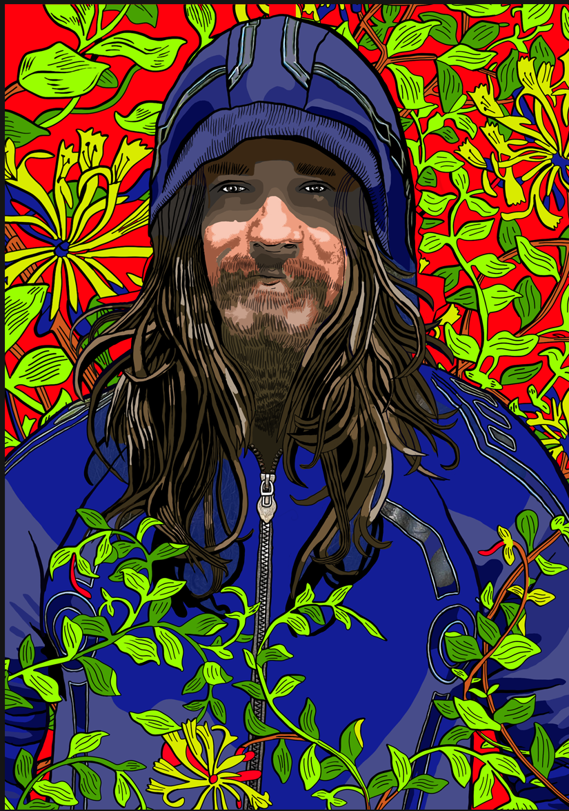 Odric avec une capuche