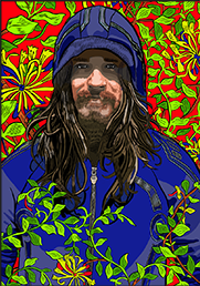 Odric avec une capuche