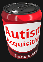 La cannette "AutismAcquisition"