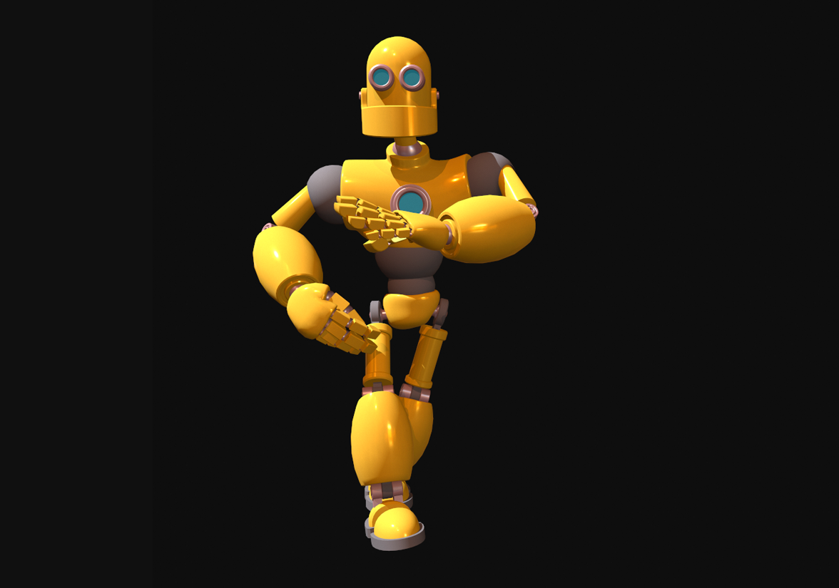 Vue de face de Rok N°1