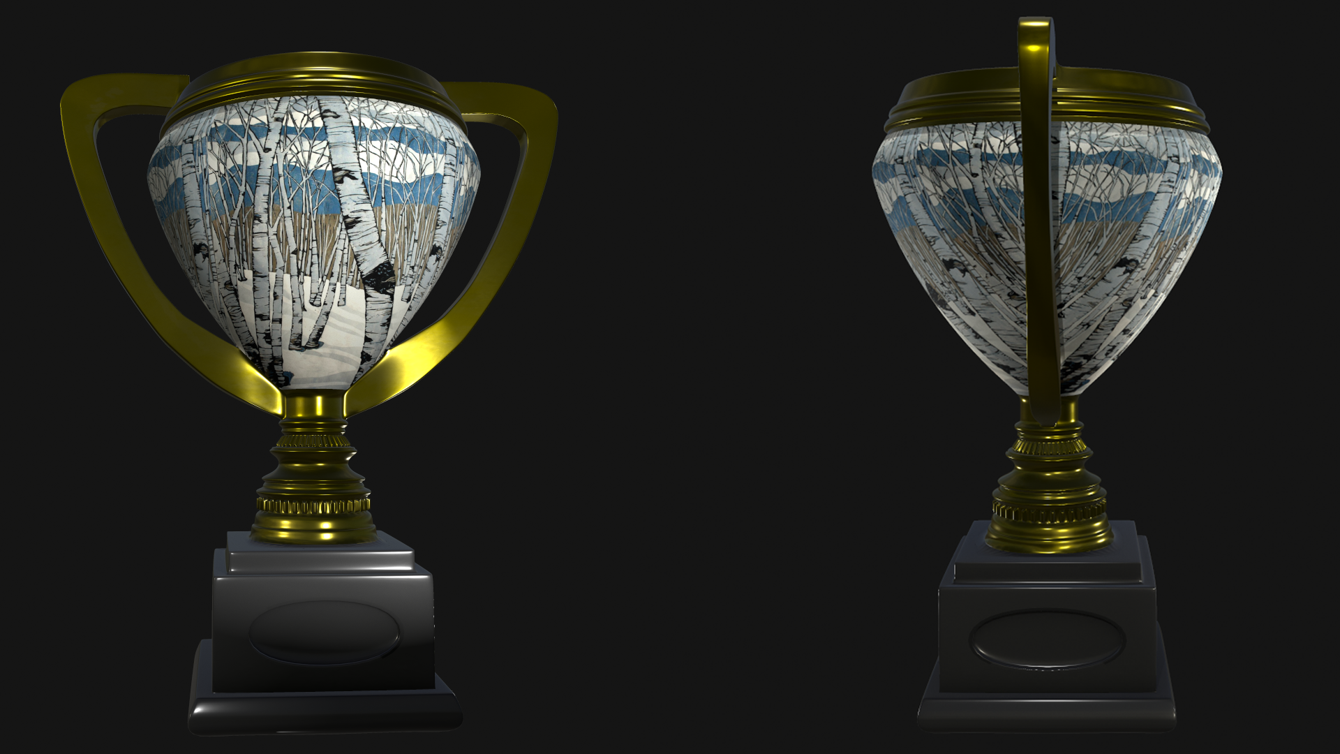 Les trophées Marmoset N°1 : Les bouleaux