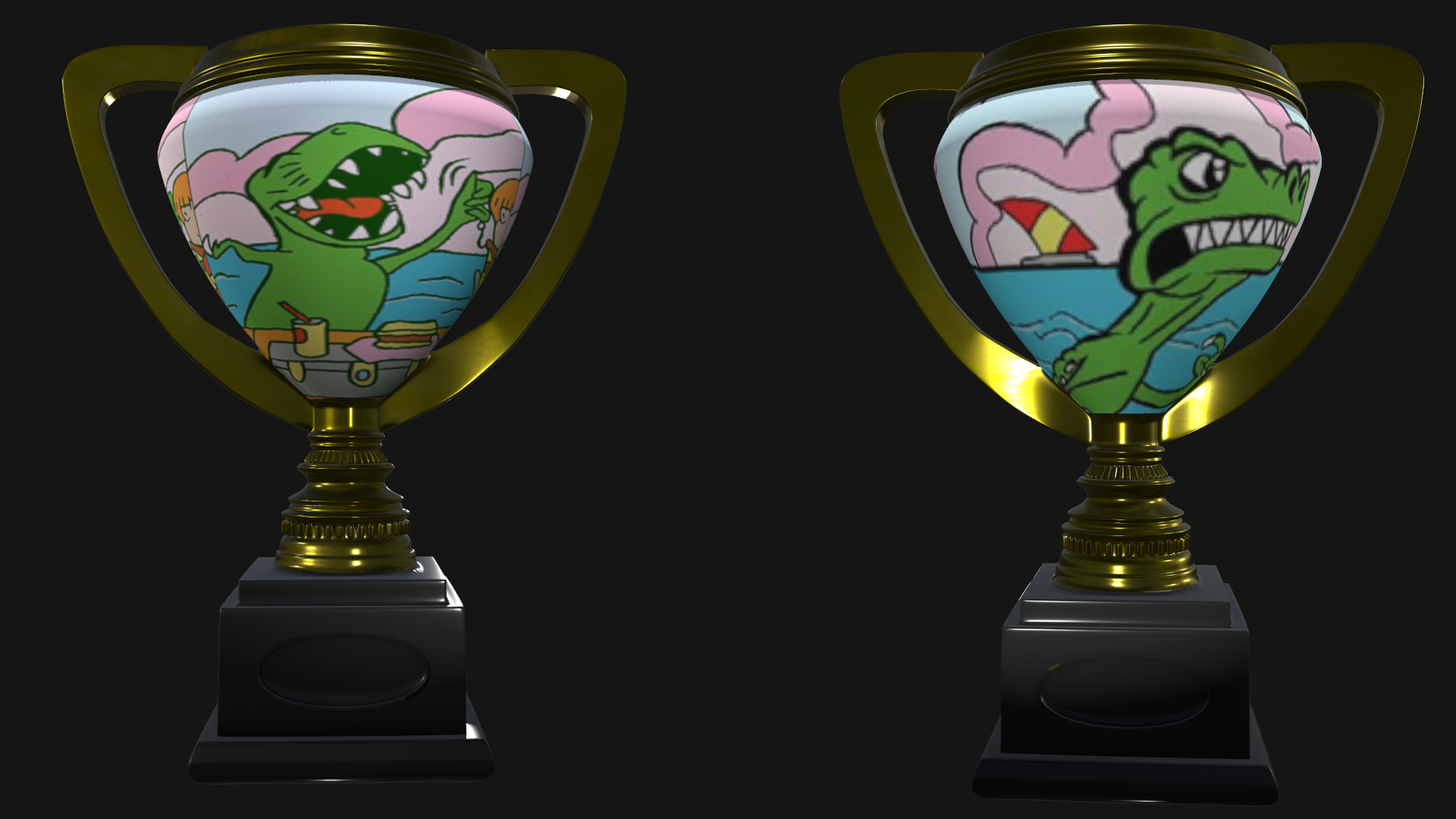 Les trophées Marmoset N°2 : Les dinos