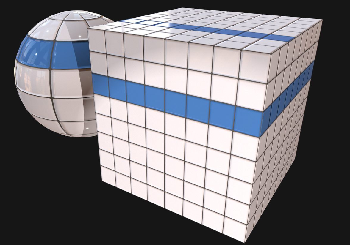 Texture : Tuiles de piscine