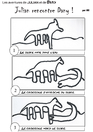 Julian rencontre Dany ! (planche 1 de 2)