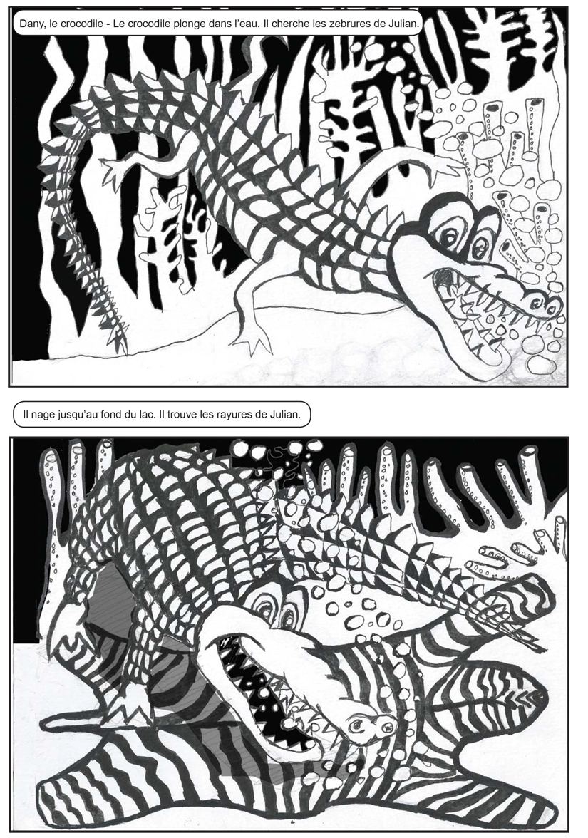 Julian a perdu ses rayures ! (planche 3 de 4)