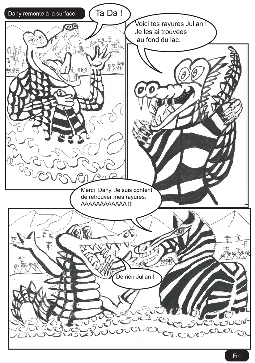 Julian a perdu ses rayures ! (planche 4 de 4)
