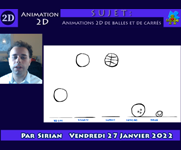 Animation 2D de balles