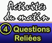 Ce que tu as fait ce matin