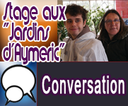 Stage aux "Jardins d'Aymeric"
