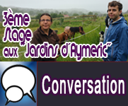 3ème Stage aux "Jardins d'Aymeric"