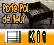 Le porte pot de fleur