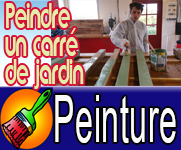 Peinture de carrés de jardin